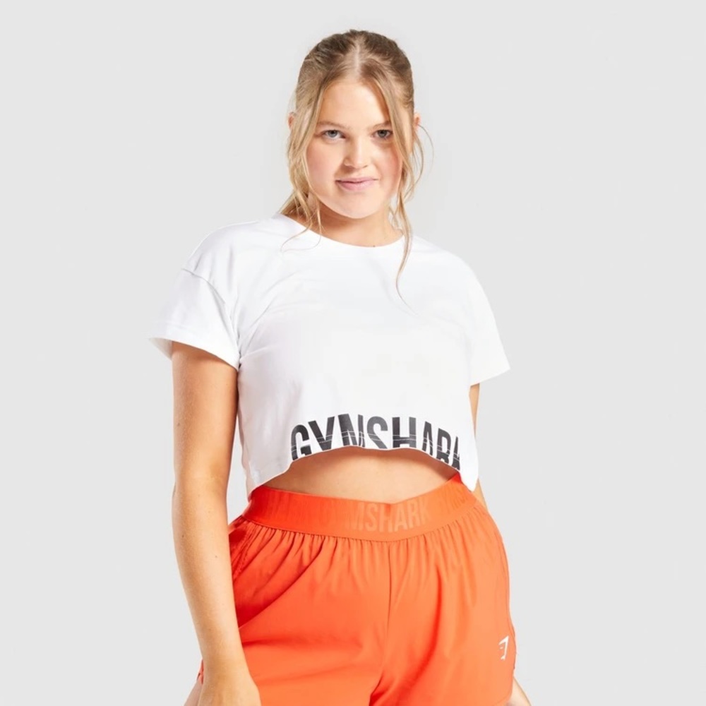 Gymshark fraction crop top